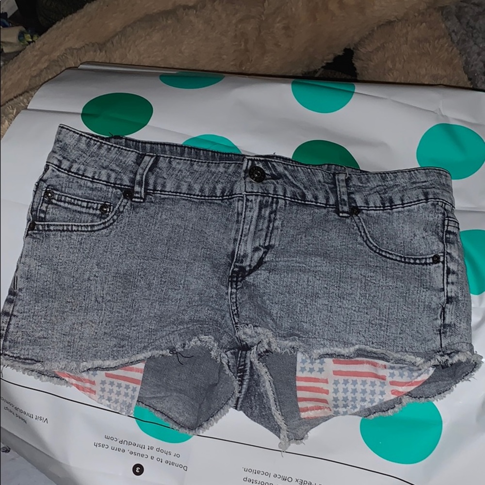 Celebrity Pink Blue jean shorts